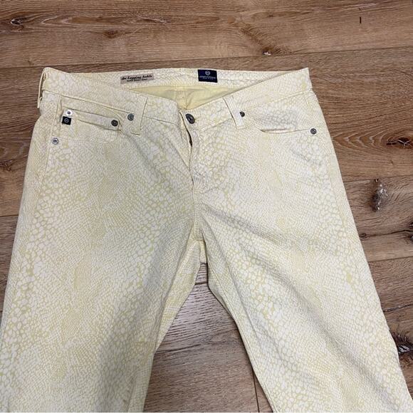 AG Adriano Goldschmied Snake Print The Legging Ankle Super Skinny Ankle … - Picture 2 of 8